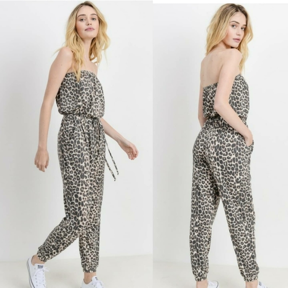 Sweetbb Pants - Fierce Leopard Jumpsuit